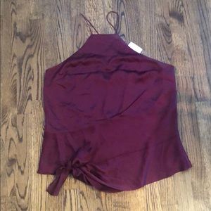 Silk banana republic tank